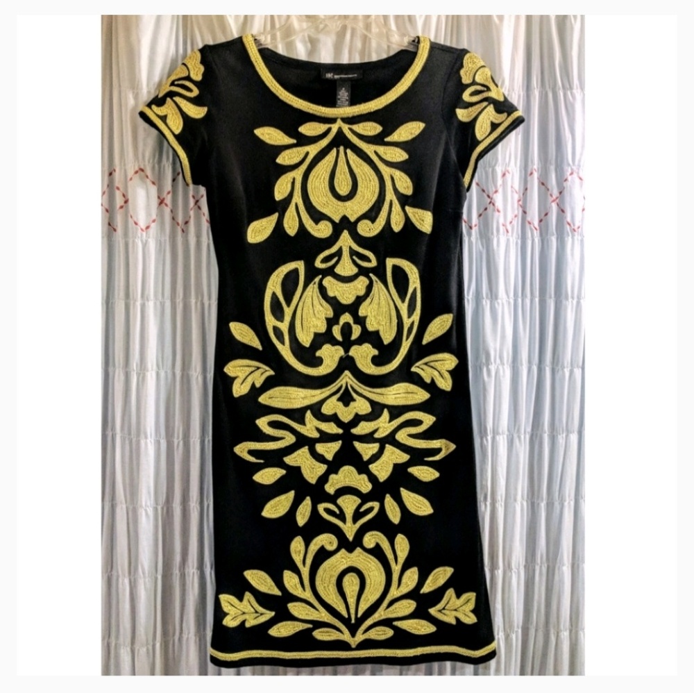 Black and Gold Embroidery